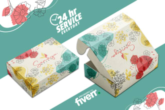 do box packaging, product box, and mailer box with 3d mockup