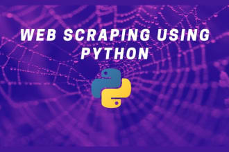 do web scraping using python