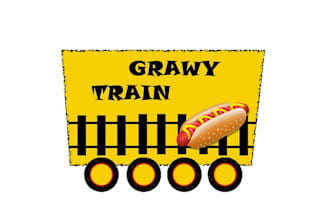 design heritage excellent gravy train logo