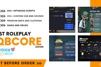 provide plug and play nopixel inspired qbcore server