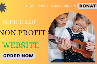 build charity website nonprofit website fundraising website crowdfunding website