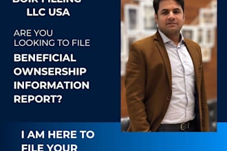file beneficial ownership information report boir  llc at USA
