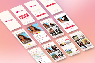 develop dating app, chat app, social media app, tinder app, livestreaming app