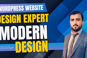 design or redesign wordpress website with elementor and speed optimize