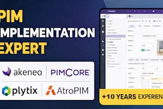 implement akeneo, pimcore, atropim with custom integration