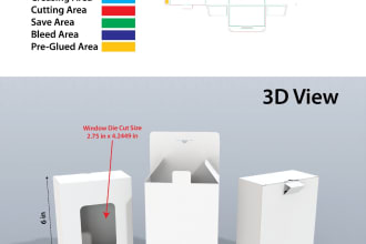 do die cut, cutline, dielines, dyelines, templates packaging