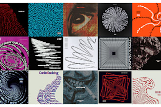 design excellent typography cover art for your music