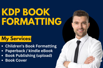 do kindle book formatting for amazon kdp, book publishing, kdp book formatting