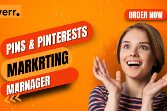 create optimized pins SEO, boards and posts as a pinterest marketing manager