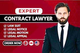 write court motions, lawsuit, complaint, petitions, appeal, summon, case briefs