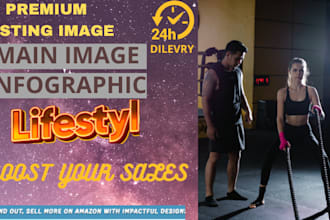 do 3 amazon infographics, bol infographic and amazon listing images