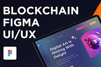 design web3 crypto website on figma