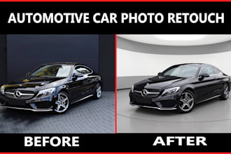 automotive photo editing and dealership background removal