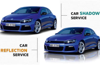 do car photo editing and automotive image background remove