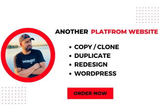 copy, clone redesign, duplicate website using elementor pro