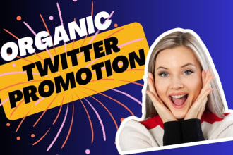 do twitter promotion, marketing and growth organic crypto related followers