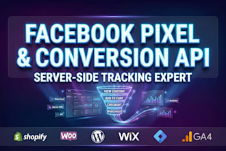 setup facebook pixel conversion API, fix meta pixel, server side tracking by gtm