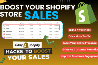 boost your shopify store sales, online store search engine marketing