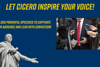 craft persuasive speeches to assert your political stand