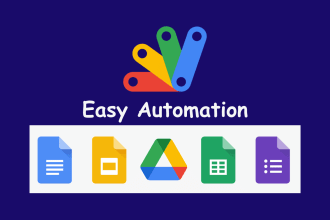 create google apps script automation for sheets, docs, forms etc