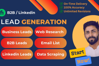 do b2b lead generation and linkedin lead generation