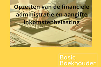 financiele administratie opzetten en inrichten
