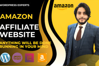 create autopilot amazon affiliate website with free one month support