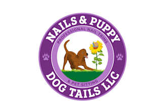 make professionally 2 contemporary dog care logo within a day