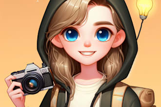 make children book illustration in many styles using ai