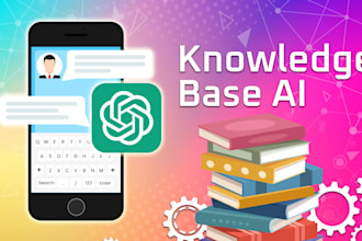 develop a knowledge base ai trained with your own data