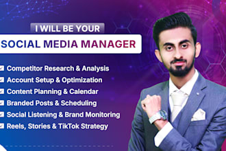 fully manage and grow your social media with strategy, content, and engagement