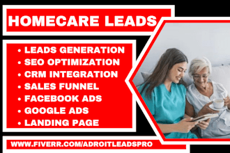 generate home care aca obamacare health care elder care senior caregiver leads