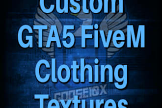 create custom gta5 fivem clothing retextures