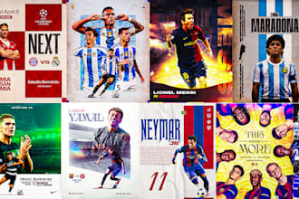 design a football poster