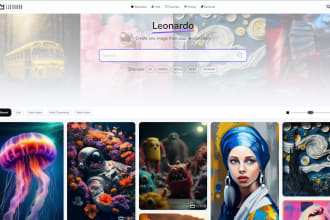 build you a leonardo ai image generator as saas