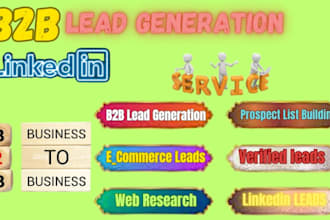 perfect b2b lead generation email list data scrapping business leads