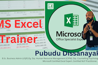 train you for ms excel excellence