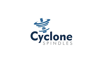 design hip trendy cyclone manufacturer logo acknowledged