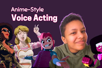voice act your female and androgynous characters