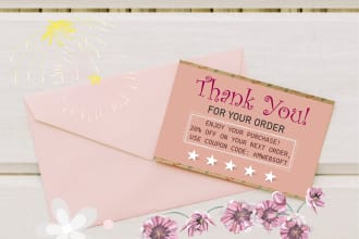 unlock the power of personalization with our thank you card
