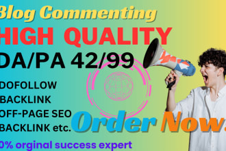 high quality blog comment seo backlinks