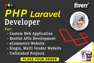 be your expert PHP, laravel developer