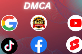 report tiktok, facebook, youtube, instagram infringement under dmca