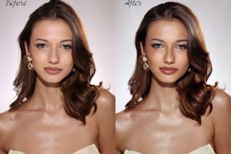 do high end photo retouching