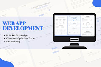 build a secure web app with modern UI and backend