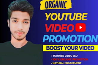 do organic youtube video promotion to niche targeted audiences