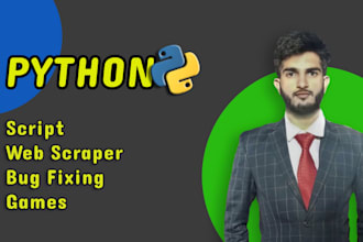 provide expert python programming and automation services