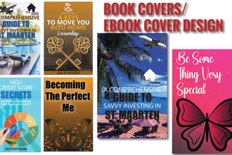 design a professional book cover,paperback,journals,agenda, ebook cover design