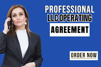 draft llc operating agreement for a single member of multi member company