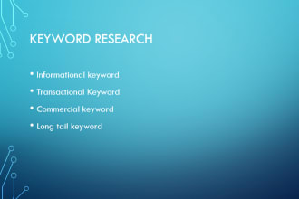do keyword research for all niches